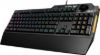 Picture of ASUS RA04 TUF GAMING K1 RGB Keyboard, Volume Knob, 19 Key Rollover, Spill Resistance, Programmable Keys