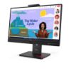 Picture of LENOVO ThinkVision T24D-4V 23.8'24' FHD IPS Monitor 1920x1080 16:9 Height Adjustable Tilt Swivel Pivot DP HDMI USB-C hub LAN Hub built-in Webcam Speak