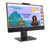 Picture of LENOVO ThinkVision T24D-4V 23.8'24' FHD IPS Monitor 1920x1080 16:9 Height Adjustable Tilt Swivel Pivot DP HDMI USB-C hub LAN Hub built-in Webcam Speak