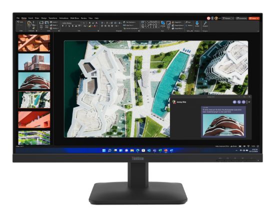 Picture of LENOVO ThinkVision S27-4E 27' FHD IPS Monitor 1920x1080 16:9 4ms 100Hz 300 cd/m² Anti-glare Tilt VGA HDMI VESA 3yr WTY Black