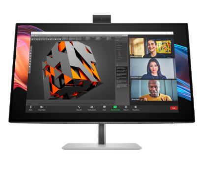 Picture of HP Series 7 Pro 727PM 27' 4K UHD Thunderbolt IPS Conferencing Monitor 3840x2160 16:9 5ms Height Adjust Tilt Swivel Pivot Webcam Speakers USB-C VESA
