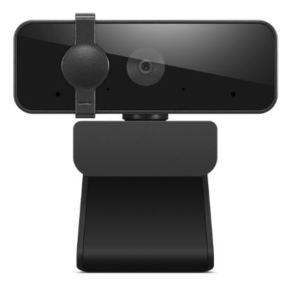 Picture of LENOVO Essential FHD Webcam Gen 2 1080P FHD@30 fps 2xStereo Dual-Microphone USB-A Camera FOV Physical Privacy Shuttle 1.8m cable Tripod support