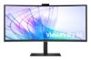 Picture of Samsung 34' ViewFinity S50GC UWQHD Ultra 3000:1 100Hz 3440x1440 21:9 5ms 350 cd/㎡ HDR10 VA DP HDMI USB-C Hub LAN Webcam Tilt HAS Swivel VESA 3YR