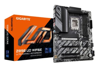 Picture of Gigabyte Z890 UD WIFI6E Intel LGA 1851 ATX Motherboard, 4x DDR5 ~256GB, 4x PCI-E x16, 3x M.2, 4x SATA,  5x USB 3.2, 1x USB-C, 4x USB 2.0