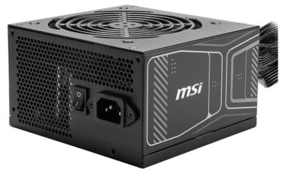 Picture of MSI MAG A850GN PCIE5 850W Up to 90% (80 Plus Gold) ATX Power Supply Unit, PFC, 100~240 VAC, 850W, 47-63Hz, PCI-E, SATA(LS)
