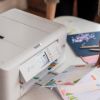 Picture of Brother *NEW* A powerful A4 printer with an A5 auto-cut feature. Fast, wireless, compact, duplex print, ADF & up to 300gsm support