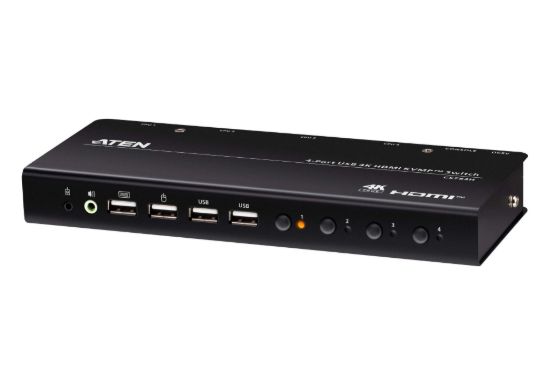 Picture of Aten 4-Port USB 4K HDMI KVMP™ Switch (Cables included)