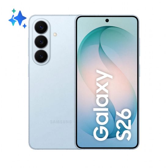 Picture of Samsung Galaxy S26 5G 256GB - Skyblue *AU STOCK*, 6.3', Full HD+, 120Hz, 12GB/256GB, 50MP/12MP, Single+ eSIM, 4300mAh, 2 Years Warranty