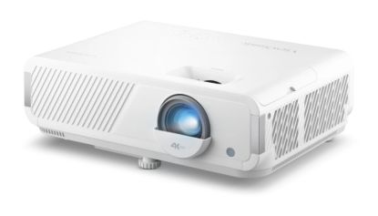 Picture of ViewSonic LX720‑4K, True 4K Laser Projector, 3,500 Lumens, HDR, Up To 300' Display, 10W Speaker, Google TV For Easy Streaming, 3YARW