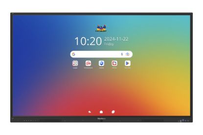 Picture of ViewSonic ViewBoard IFP6535-1-1C, 65-inch EDLA-certified interactive,  Android 16, octa-core CPU, USB-C connectivity, 4K UHD