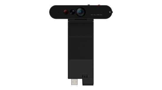 Picture of LENOVO ThinkVision MC60 Monitor Webcam 1080p IR & RGB dual webcam Microsoft Teams certified 65/78/90 °wide range FOV Smart Traffic Light Microphone