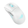 Picture of ASUS ROG Keris II Origin Gaming Mouse Moonlight White, ROG Micro Switch II, USB/Bluetooth/RF 2.4GHz, 8000 Hz, AURA Sync, 2 m paracord