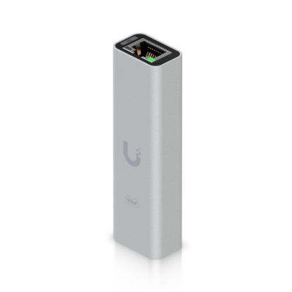 Picture of Ubiquiti 5GbE Ethernet Adapter, Plug-and-play, Ethernet Adapter with USB-C for Seamless 5GbE Network Connectivity.
