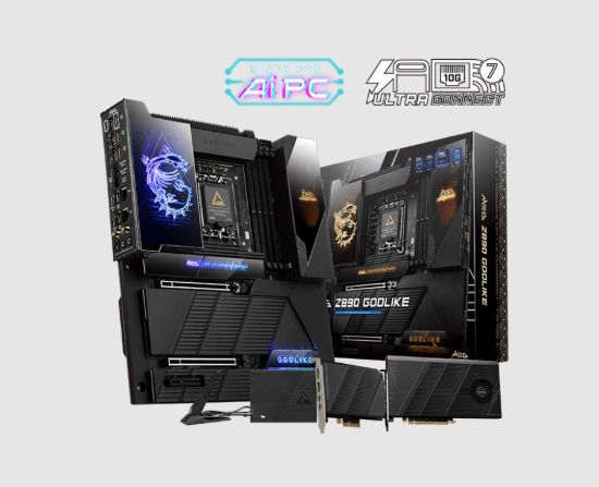 Picture of MSI MEG Z890 GODLIKE, INTEL Z890, 4x DDR5 256GB, 2x PCI-E x16 slot, 1x PCI-E x4, 8x M.2, 4x USB 2.0 , 7x USB C, Intel® Killer™ BE1750x Wi-Fi 7