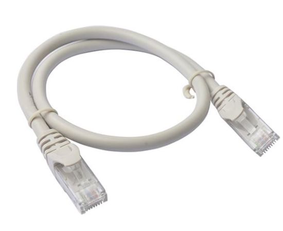 Picture of 8Ware CAT6 Cable 0.25m - Grey Premium RJ45 Ethernet Network LAN UTP Patch Cord 26AWG CU Jacket