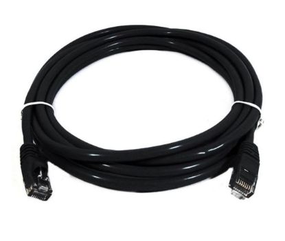 Picture of 8Ware CAT6 Cable 0.5m - Black Premium RJ45 Ethernet Network LAN UTP Patch Cord 26AWG CU Jacket