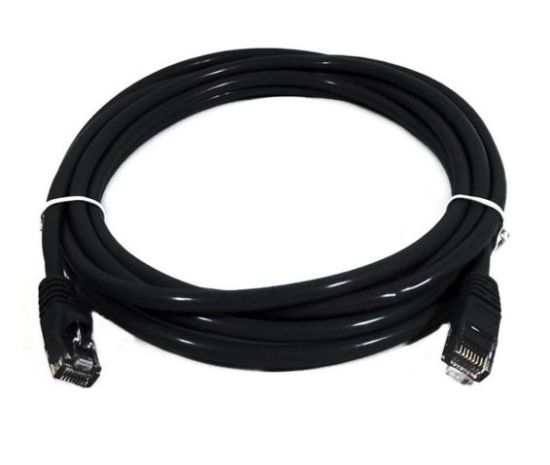 Picture of 8Ware CAT6 Cable 0.5m - Black Premium RJ45 Ethernet Network LAN UTP Patch Cord 26AWG CU Jacket