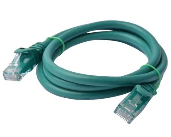 Picture of 8Ware CAT6 Cable 1m - Green Premium RJ45 Ethernet Network LAN UTP Patch Cord 26AWG CU Jacket