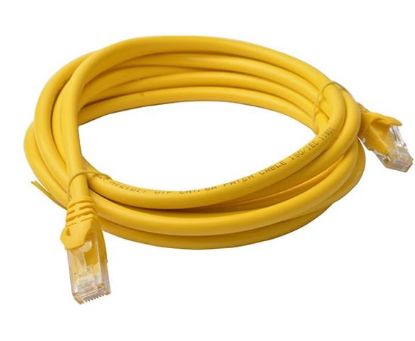 Picture of 8Ware CAT6 Cable 3m - Yellow Premium RJ45 Ethernet Network LAN UTP Patch Cord 26AWG CU Jacket
