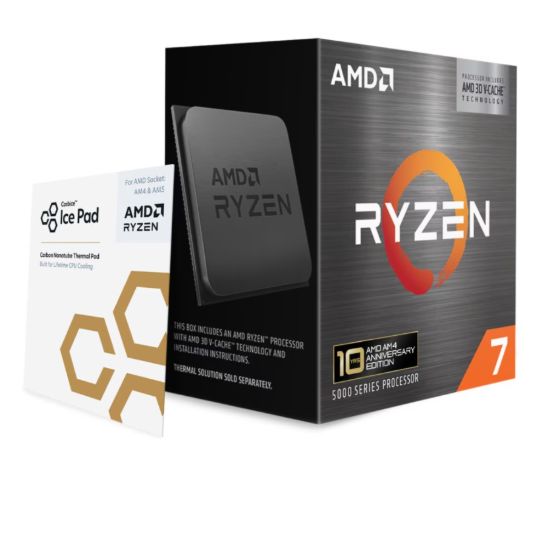 Picture of AMD Ryzen 7 5800X3D 8 cores / 16 threads 3.4 GHz AM4 3.4–4.5GHz, 96MB  PCIe 4.0