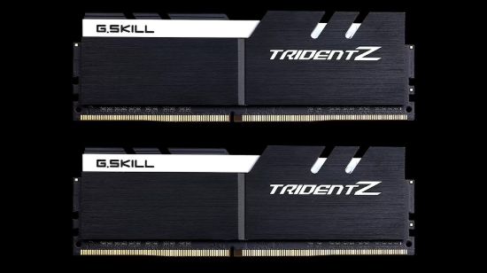 Picture of G.SKILL F4-3200C16D-32GTZKW 32G (2 x 16GB)/ DDR4 3200 MT/ XMP 2.0/Timings 16-18-18-38/ Voltage 1.35V/Trident Z