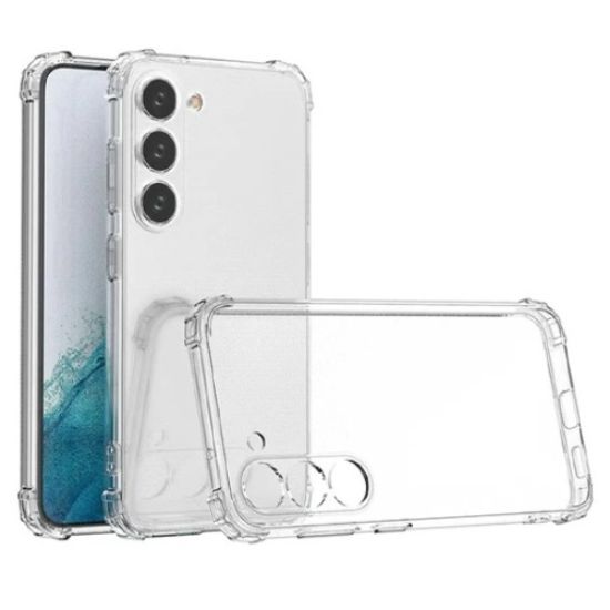 Picture of USP Samsung Galaxy A57 5G (6.7') Acrylic & TPU Hard Case Clear (With Soft Round Airbags) - Ultra-Thin & Lightweight, 5 Years Warranty