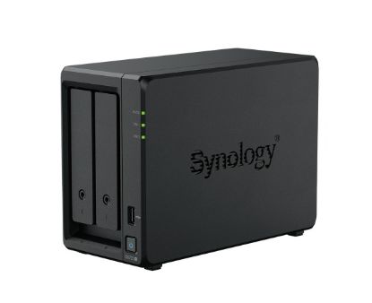 Picture of Synology DiskStation DS725+ 2-Bay 3.5' Diskless 1x 1GbE + 1x 2.5GbE, NAS (Scalable), AMD Ryzen R1600 dual core, 4GB RAM, 1xUSB3