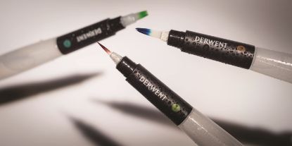 Picture of DERWENT WATERBRUSH MEDIUM TIP