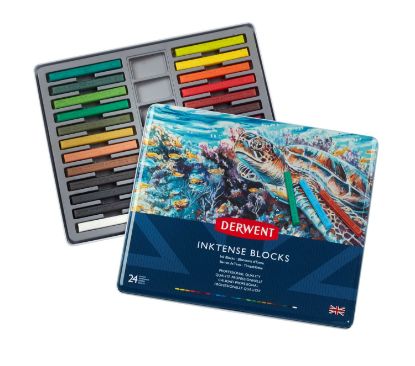 Picture of DERWENT INKTENSE BLOCK TIN 24