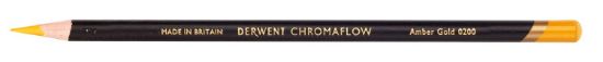 Picture of DERWENT CHROMAFLOW PENCIL AMBER GOLD