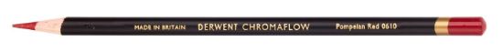 Picture of DERWENT CHROMAFLOW PENCIL POMPEIAN RED