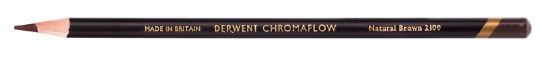 Picture of DERWENT CHROMAFLOW PENCIL NATURAL BROWN
