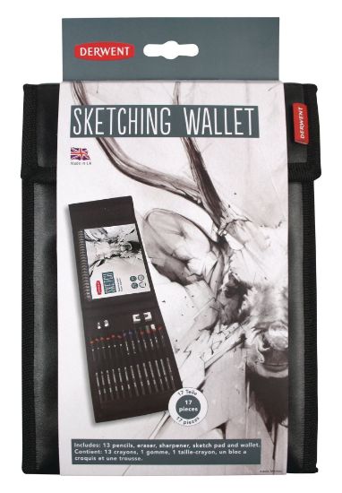 Picture of DERWENT SKETCH SET WALLET