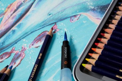 Picture of DERWENT INKTENSE PNC VIVID GREEN 1330