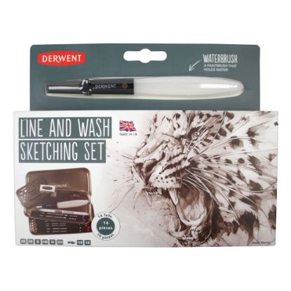 Picture of DERWENT LINE & WASH SKETCH SET