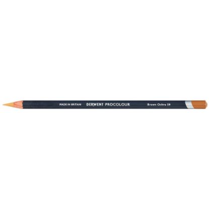 Picture of DERWENT PROCOLOUR PNC BROWN OCHRE 59