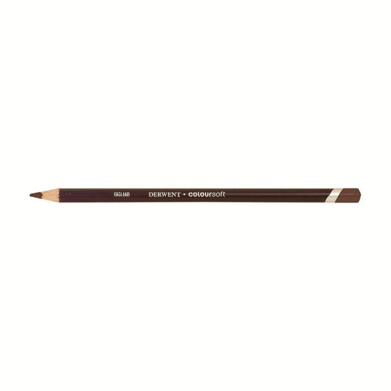 Picture of DERWENT COLOURSOFT PNC MID BROWN C600