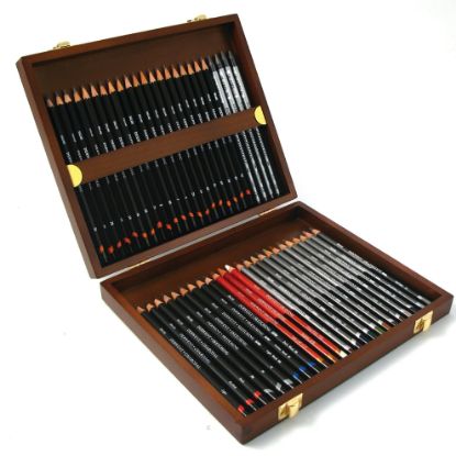 Picture of DERWENT SKETCHING PNC WOODEN BOX 48