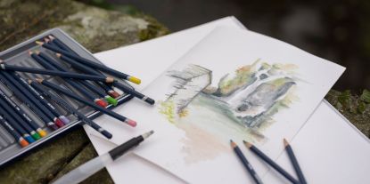 Picture of DERWENT WATERCOLOUR PNC TIN 24