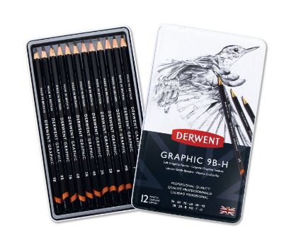 Picture of DERWENT GRAPHIC PNC SOFT TIN 12
