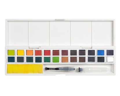 Picture of DERWENT INKTENSE PAINT PAN PAL SET 24