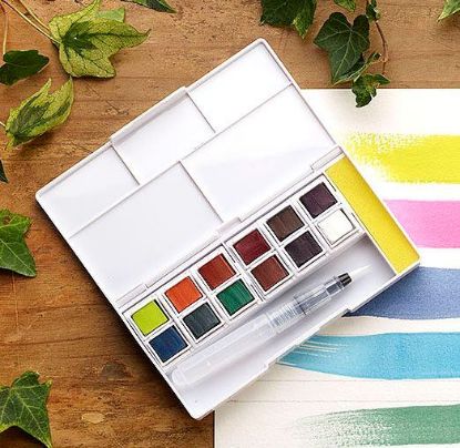 Picture of DERWENT INKTENSE PAINT PAN PAL SET 02