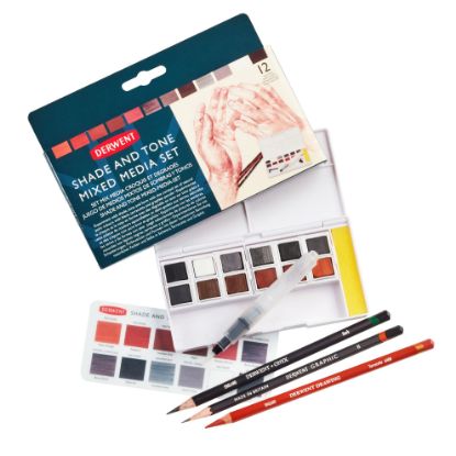 Picture of DERWENT SHADE TONE SET MIXED MEDIA