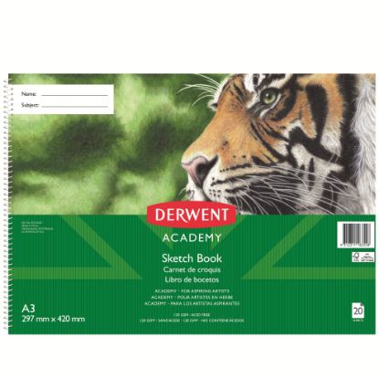 Picture of DERWENT ACY SKETCH BK PP A4 LNDSCP 20SHT