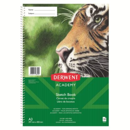Picture of DERWENT ACY SKETCH BK PP A3 PORT 20SHT