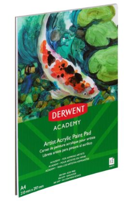 Picture of DERWENT ACY ACRYLIC PAINT A4 PORT 12SHT