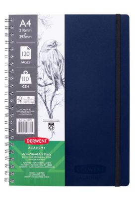 Picture of DERWENT ACY VAD PP NAVY A4 PORT 120PG