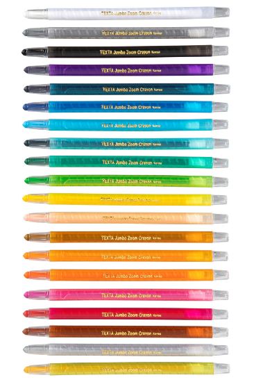 Picture of TEXTA JUMBO ZOOM CRAYONS PK20