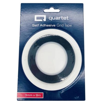 Picture of QUARTET GEOTAPE 3MM BLACK CREPE
