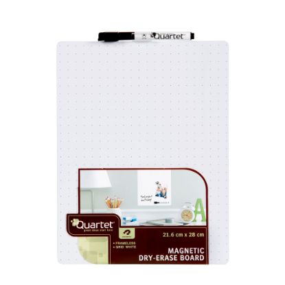 Picture of QUARTET WBRD MAG TILE WHT GRID 216X280MM